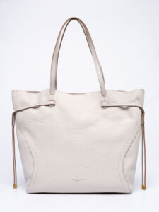 VIOLETTE Leather Tote Bag