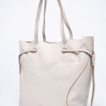 VIOLETTE Leather Tote Bag