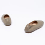 LUCY Leather Perforated Ballerinas