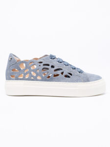 MANDI Suede-Leather Sneakers