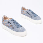 MANDI Suede-Leather Sneakers