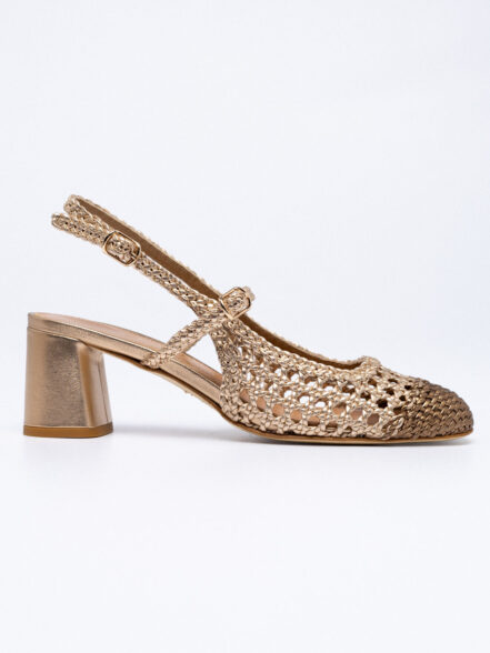 Πλεκτές Slingback Γόβες