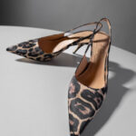 Leopard Slingback Γόβες