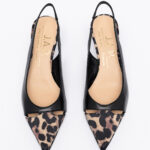 Leather Slingback Pumps