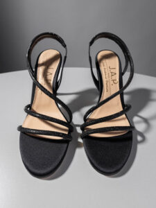 Strass Heeled Sandals