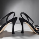 Strass Heeled Sandals