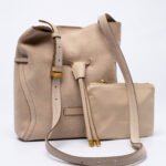 SIENNA Suede-leather Bucket Bag