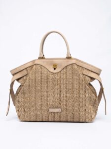 CLAUDETTE raffia bag