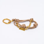 Leather keyring