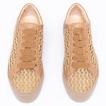 METRA Mesh-Raffia Sneakers