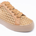 METRA Mesh-Raffia Sneakers