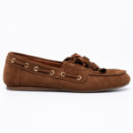 PLIARIA Suede Boat Loafers