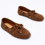 PLIARIA Suede Boat Loafers