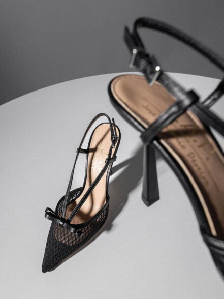 Slingback Διαφανείς Γόβες