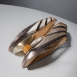 Metallic Δερμάτινα Mules