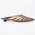 Metallic Δερμάτινα Mules