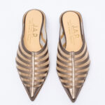 Metallic Δερμάτινα Mules