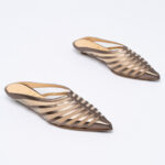 Metallic Δερμάτινα Mules