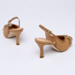 Raffia Peep-toe Γόβες