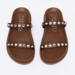 DOYEL Crystal Studded Slides