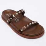 DOYEL Crystal Studded Slides