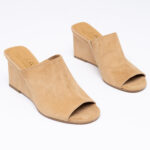 Καστόρινα peep-toe mules