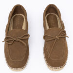 Suede leather Espadrille Loafers