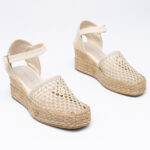 Raffia Wedge Εσπατρίγιες