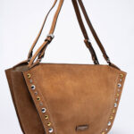 BLOOM Suede-leather bag