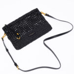 NEFELI raffia pouch