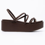 NINOSKA Δερμάτινα flatforms