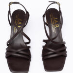 Leather strapped sandals