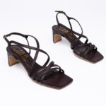 Leather strapped sandals