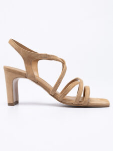 Suede-leather sandals