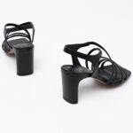 Strapped leather sandals