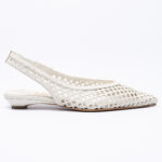 Δερμάτινα perforated slingbacks