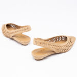 Suede leather Slingback Flats