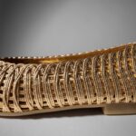 Woven leather Ballerinas