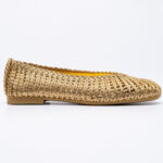 Woven leather Ballerinas