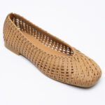 Woven leather Ballerinas