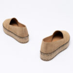 Suede platform espadrilles