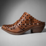 Δερμάτινα cowboy mules