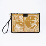 ΑΤΗΕΝΑ υφασμάτινο clutch