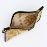 Athena fabric clutch bag