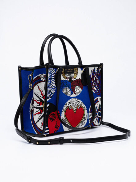 Athena submarine fabric tote bag
