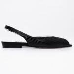 Peep-toe slingbacks